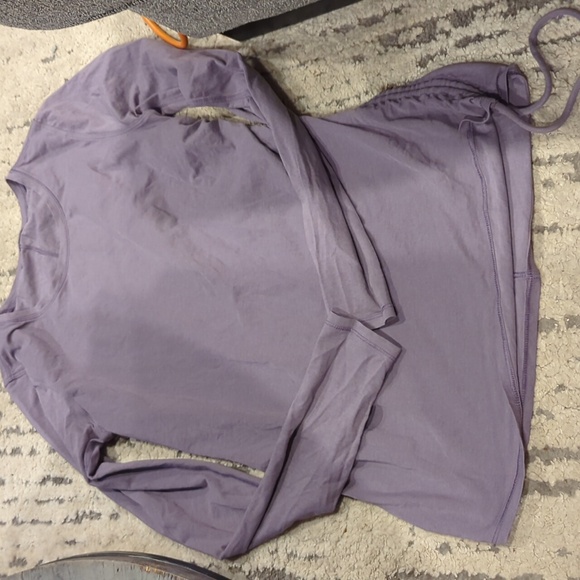 Lululemon Cinch It Long Sleeve Dusky Lavender - Picture 8 of 11